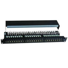 1U 19 inch installation+used for network cabinets and telecommunication FTP Cat 5e 24 ports